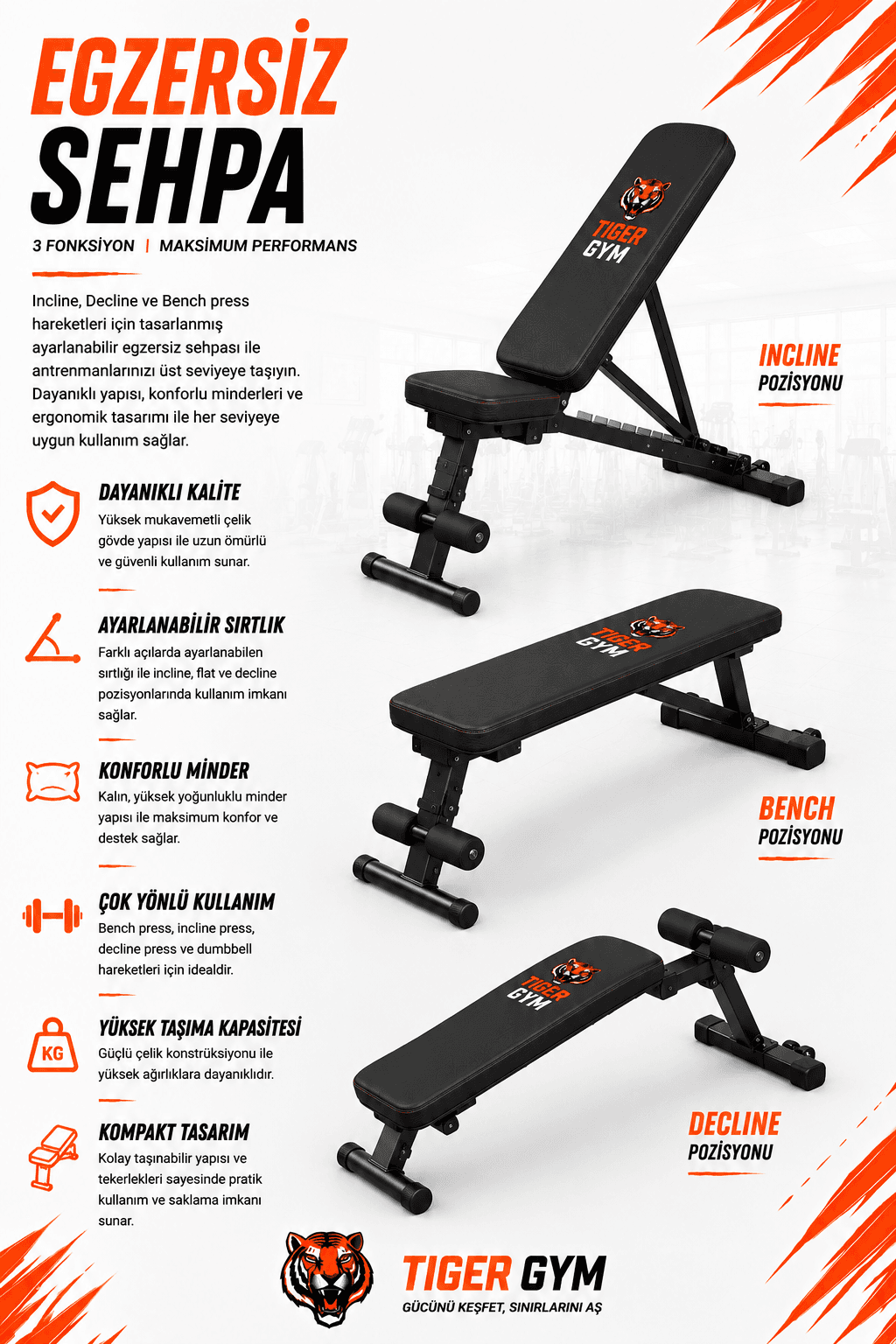 Adjustable Workout Bench