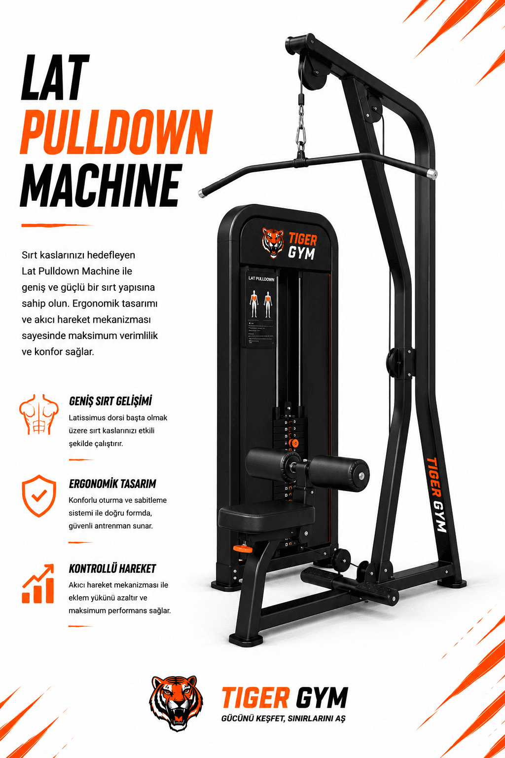 Lat Pulldown Machine